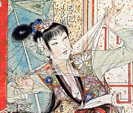 道外-唐朝春宵秘戏图,描绘唐玄宗和杨贵妃亲密接触解密春画秘谱大观